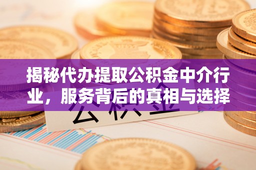 铜仁揭秘代办提取公积金中介行业，服务背后的真相与选择指南