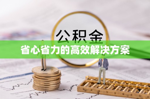 铜仁省心省力的高效解决方案